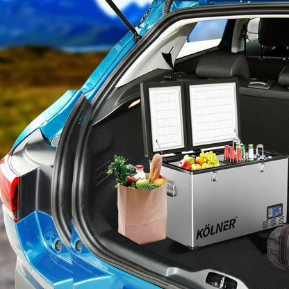 Kolner 80l Portable Fridge Cooler Freezer Camping Car Travel Refrigerator