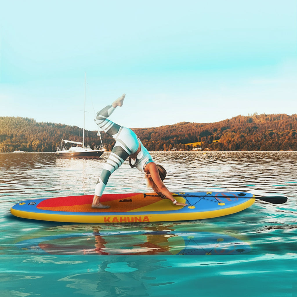 Kahuna Hana Inflatable Stand Up Paddle Board 10FT w/ iSUP Accessories