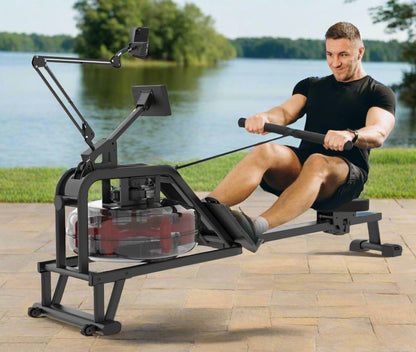 Powertrain 13L Water Resistance Rowing Machine Rower