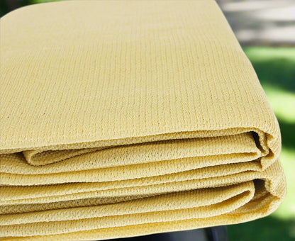 Wallaroo Rectangular Shade Sail: 8m x 6m - Sand