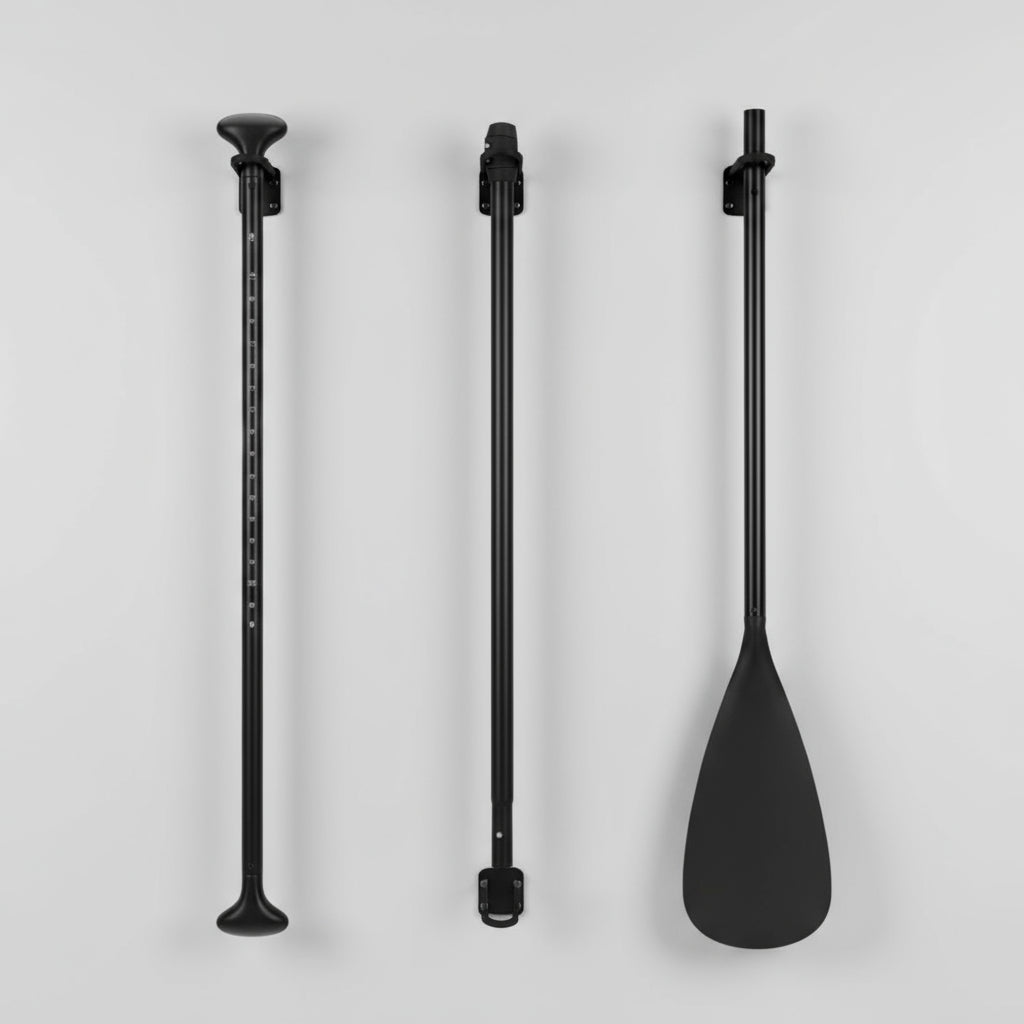 Alloy Adjustable 2-part SUP Paddle Stand Up Paddle Board Edge Guard 160-215cm Single