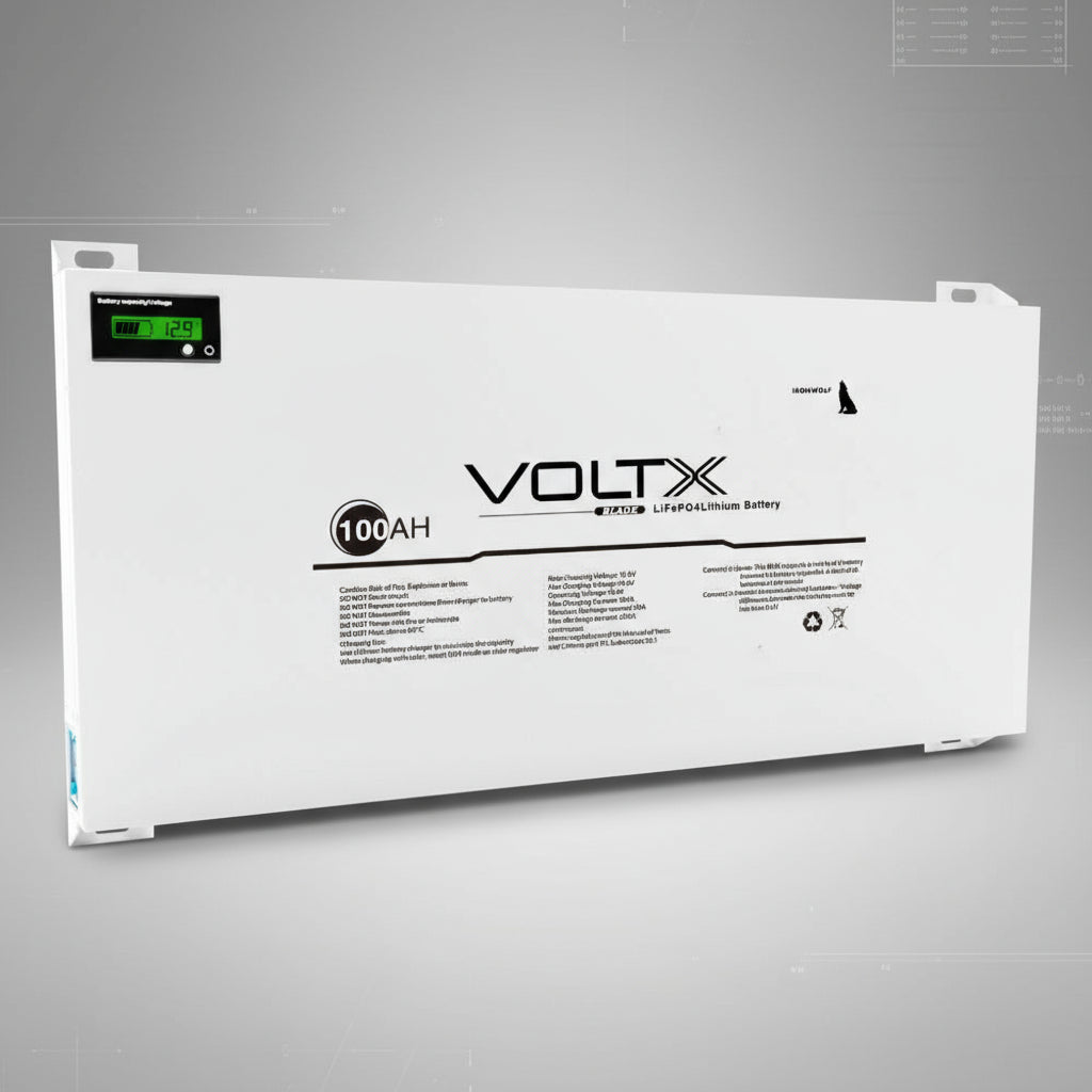 VoltX 12V Lithium Battery 100Ah Blade