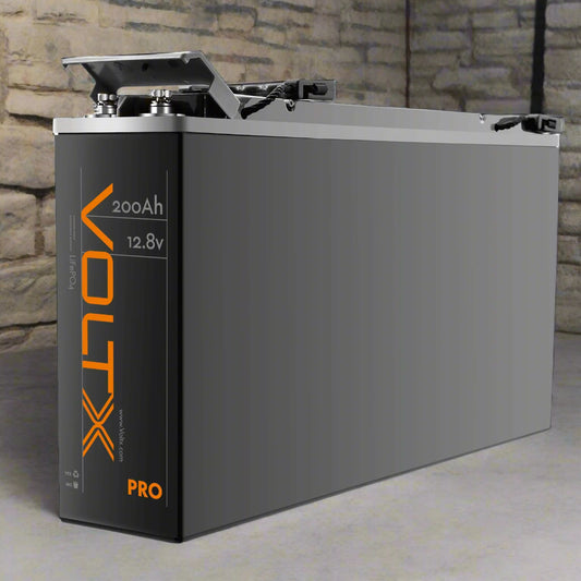 VoltX 12V Lithium Battery 200Ah Slim Plus