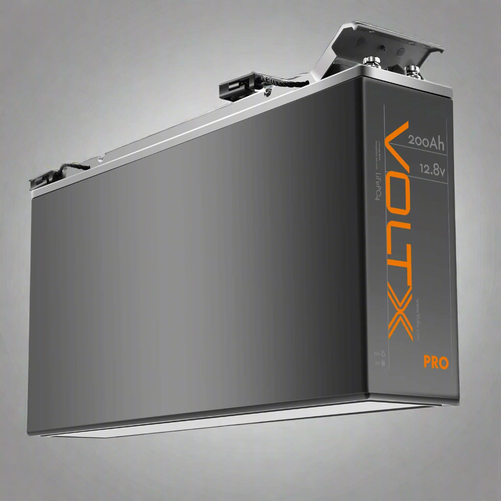 VoltX 12V Lithium Battery 200Ah Slim Plus