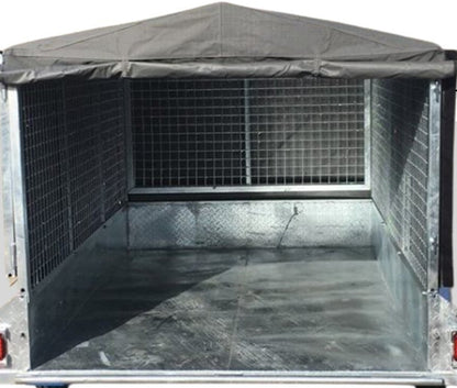 8X5 BOX TRAILER CAGE CANVAS COVER (900mm) 3 FOOT Thick Rip Resistant Waterproof