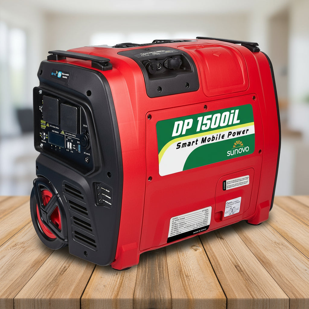 Sunovo 1500W Portable Power Station Solar Inverter Generator