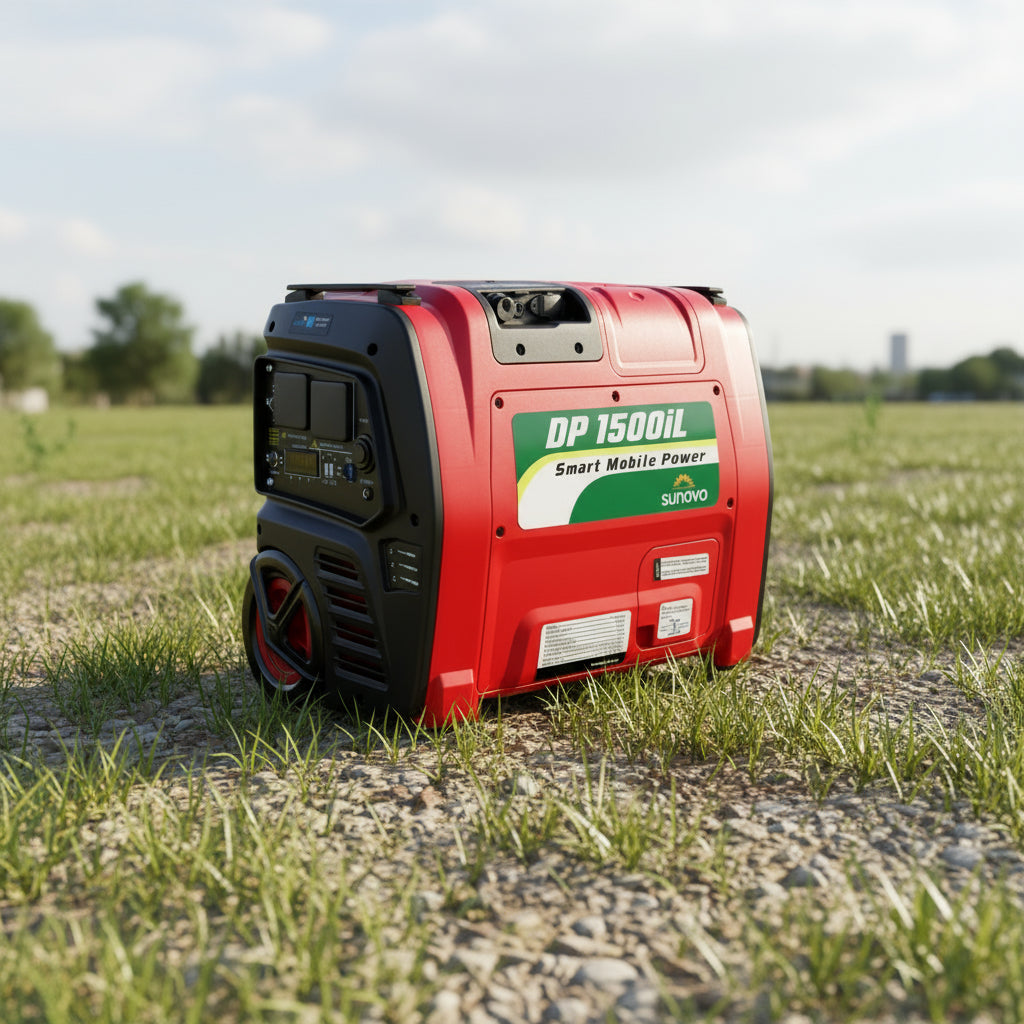 Sunovo 1500W Portable Power Station Solar Inverter Generator