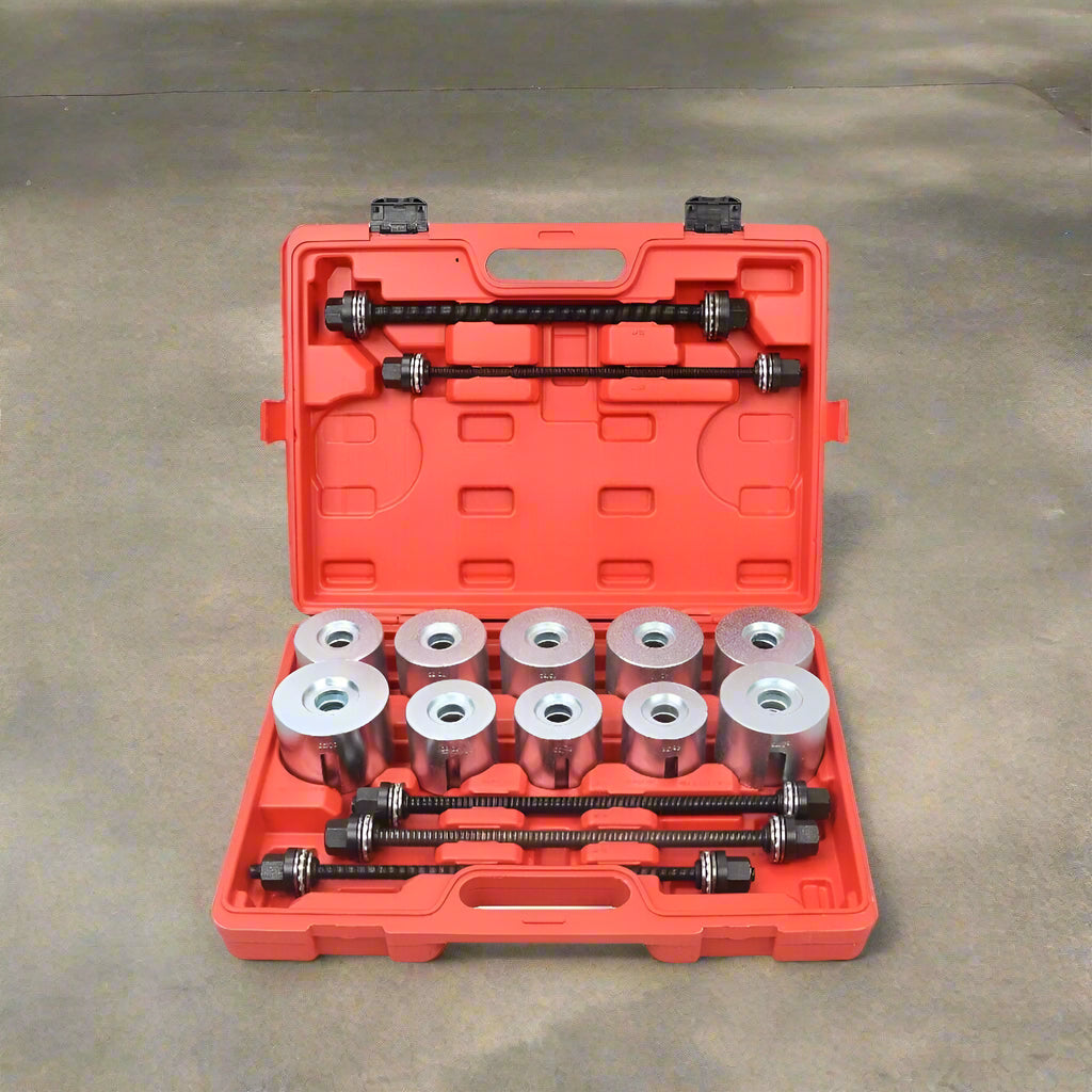 27Pc Universal Pull & Press Sleeve Kit Removal Bushing Driver Set Bearings Seal