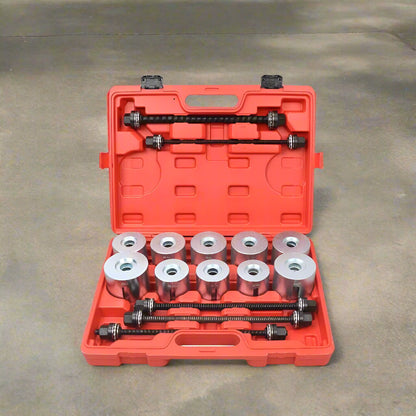 27Pc Universal Pull & Press Sleeve Kit Removal Bushing Driver Set Bearings Seal