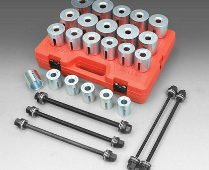 27Pc Universal Pull & Press Sleeve Kit Removal Bushing Driver Set Bearings Seal
