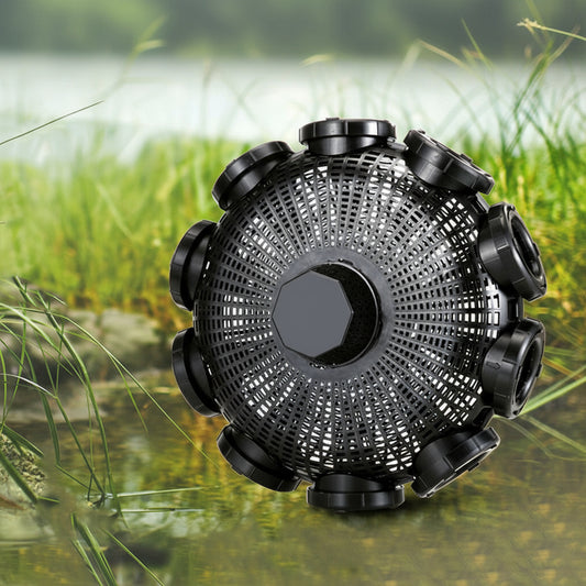 10Hole Eel Fishing Trap Cage Loach Fish Shrimp Net Folding Portable Catch Basket