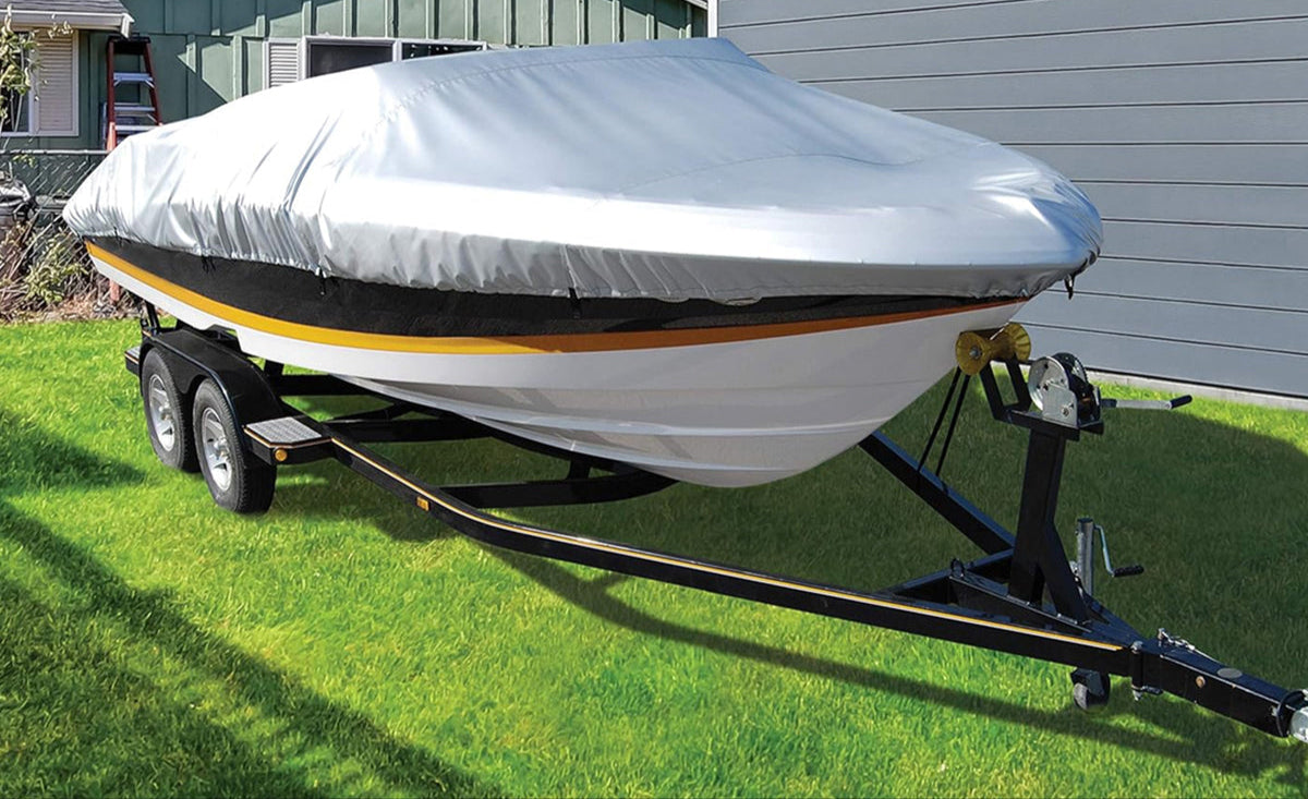Outdoor V Yacht Dust Cover Waterproof Sun Protection Boat Hull Cover Rain Shield