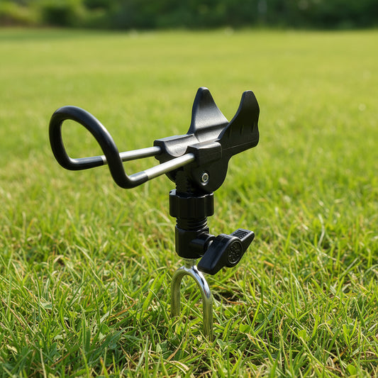 Fishing Rod Bracket Setter Pole Stand Hook Holder Rack Tip-Up Ground Fishing Rod