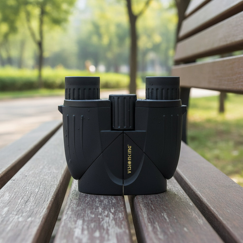 Portable Mini Binoculars for Camping Hunting and Traveling - 10x25