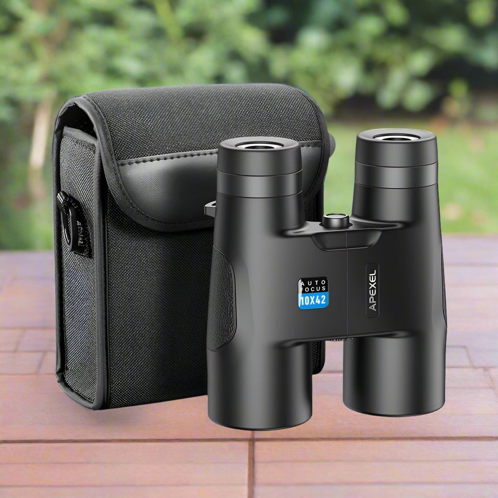 Autofocus 10x42 Binoculars - Fixed Focus Black