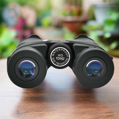 Waterproof 10x42 Binoculars for Outdoor Sports Birdwatching and Hunting - Black