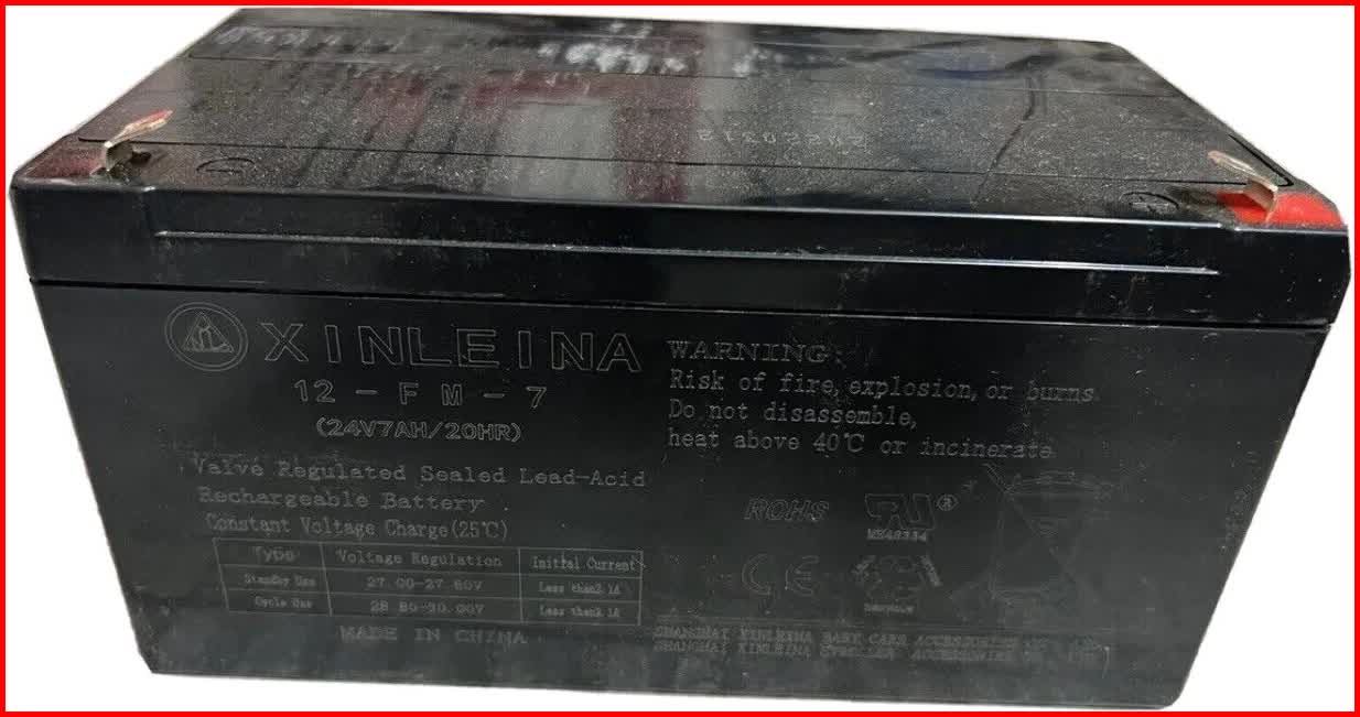 24V 7Ah Genuine Battery Rechargeable