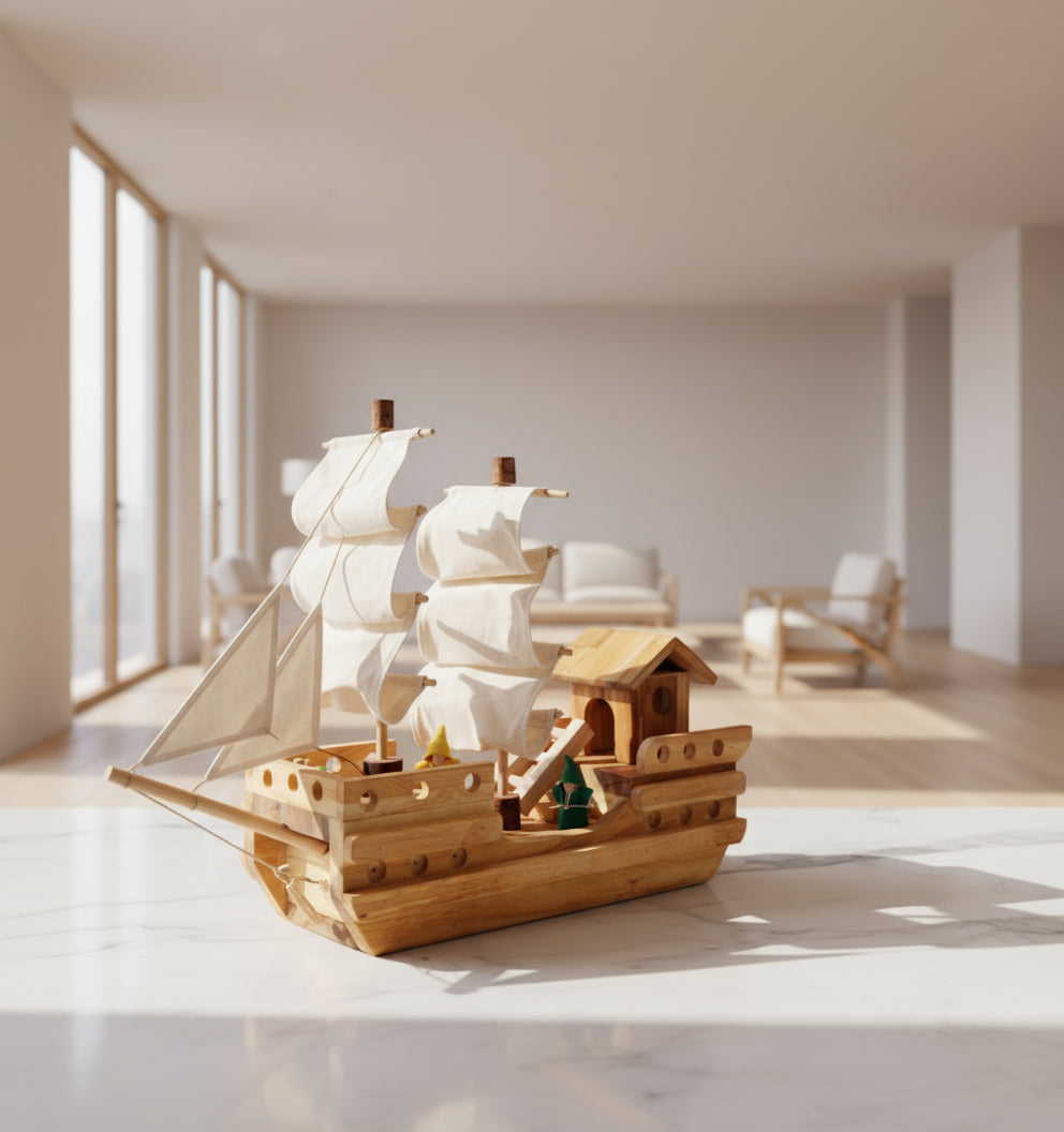 Wooden Pirate Ship