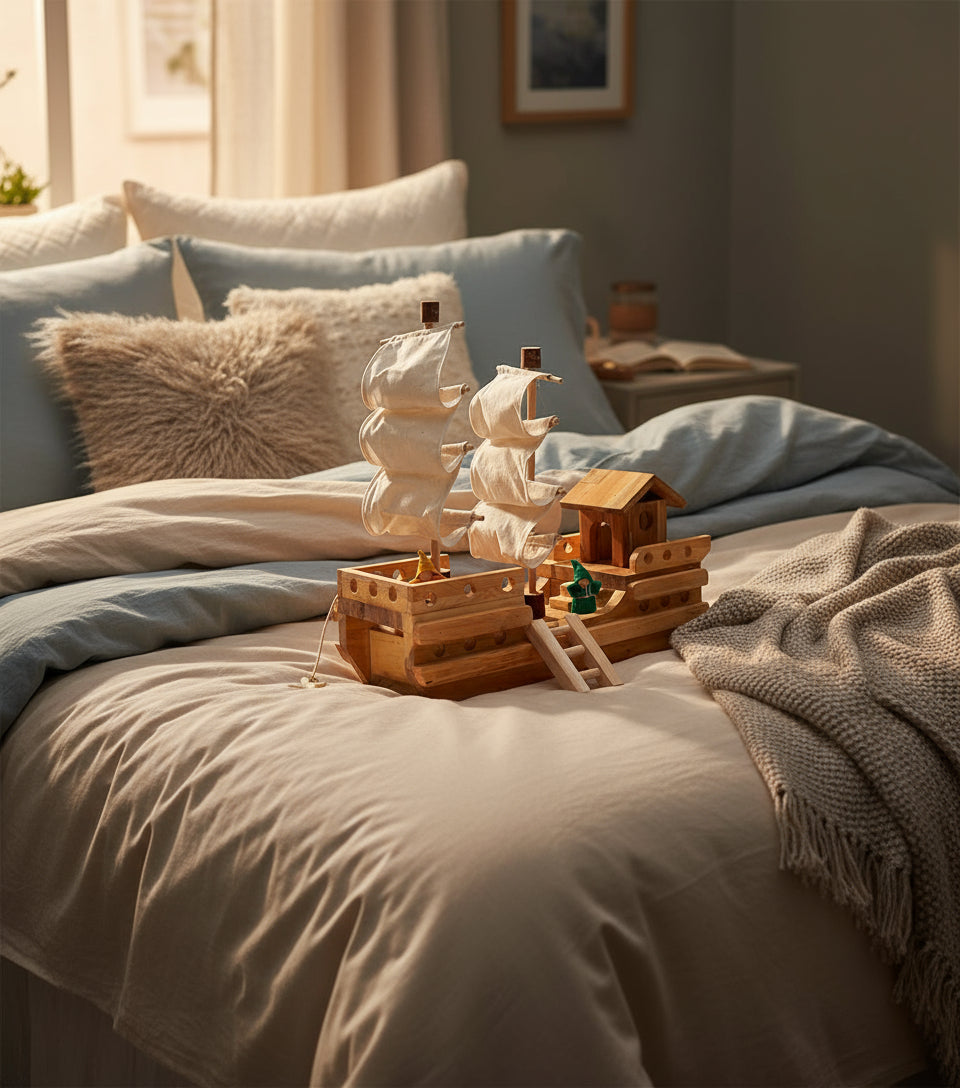Wooden Pirate Ship
