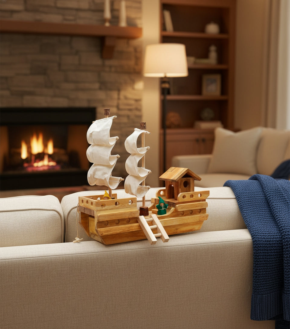 Wooden Pirate Ship