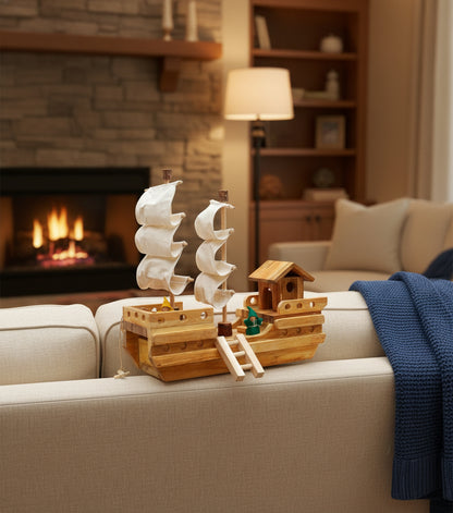 Wooden Pirate Ship