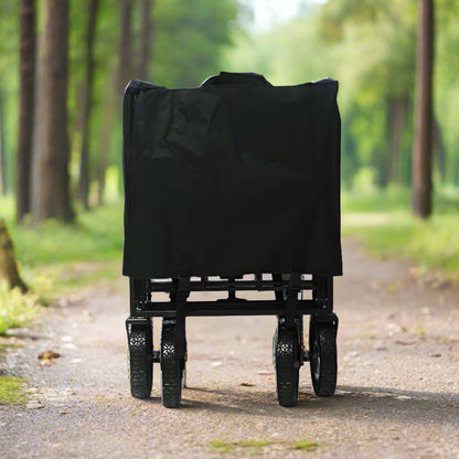 Foldable Collapsible Wagon Cart Garden Beach Outdoor Shopping Trolley Fishing Camping