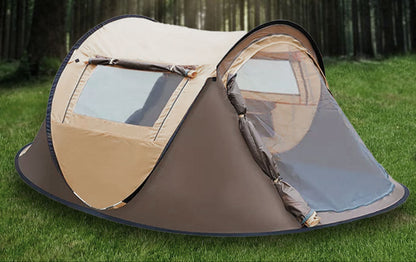 Waterproof Instant Up Beach Camping Tent 3 Person Pop up Tents Family Hiking Dome