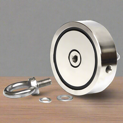 700Kg Salvage Strong Recovery Magnet Neodymium Hook Treasure Hunting Fishing