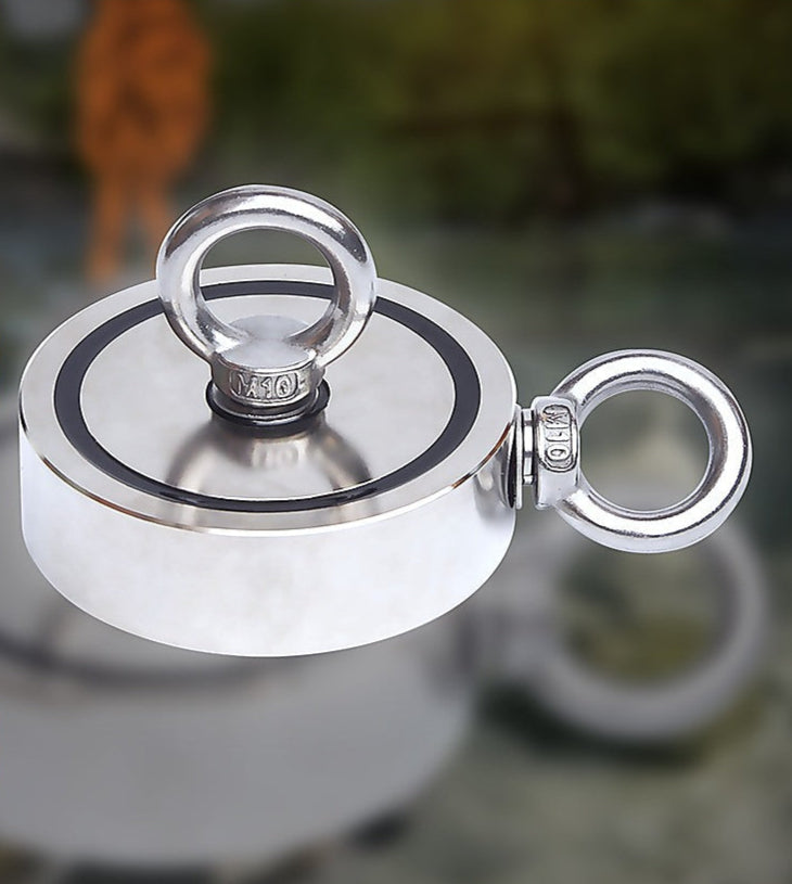 700Kg Salvage Strong Recovery Magnet Neodymium Hook Treasure Hunting Fishing