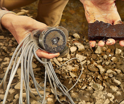 700Kg Salvage Strong Recovery Magnet Neodymium Hook Treasure Hunting Fishing