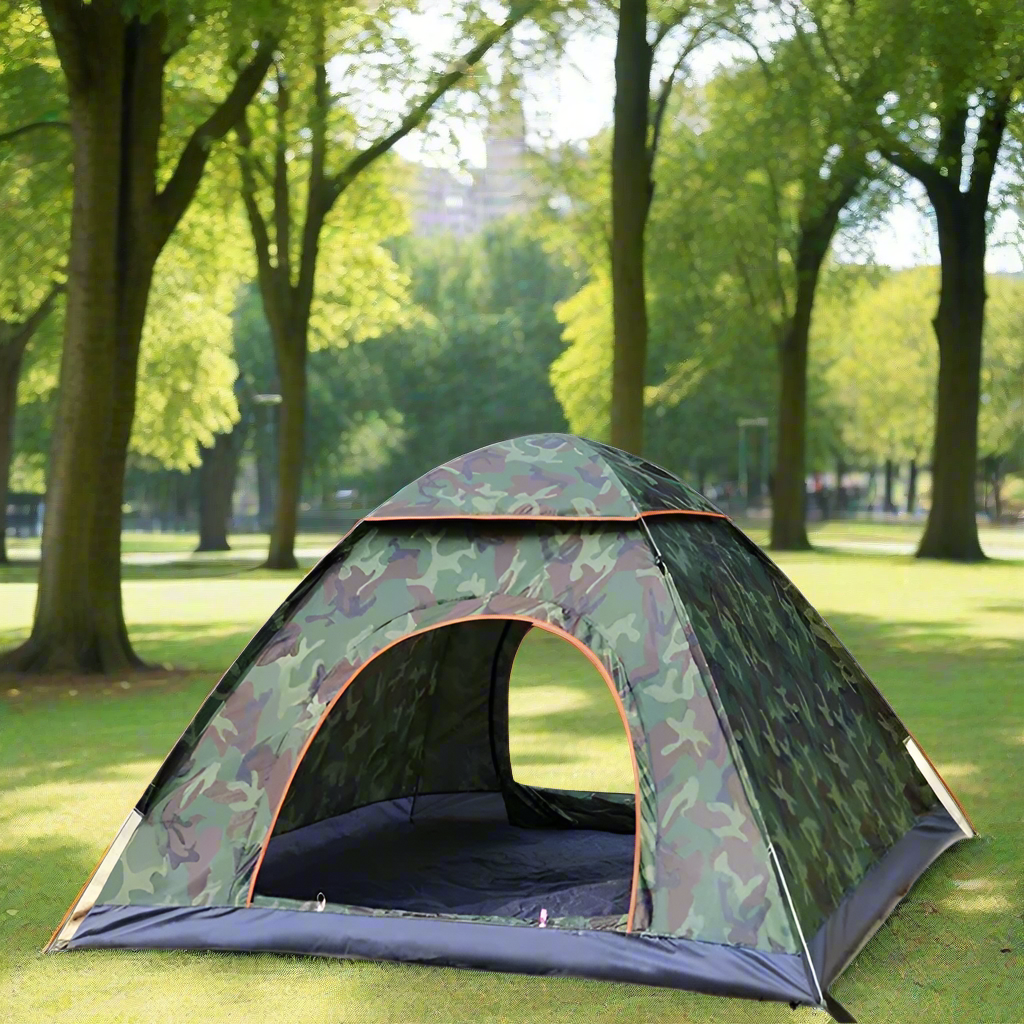 2-4 people Double door tent 200 * 150 * 110cm