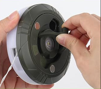 L828-10m LED Color Camping Light with Tape Measure & 2000mAh Battery - Super Long Battery Life, Multi-Function Tent, Emergency & Ambient Light