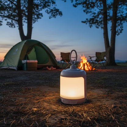 2PCS Compact Outdoor Camping Light with 4 Modes & Type-C Charging - 500LM, IPX4 Waterproo