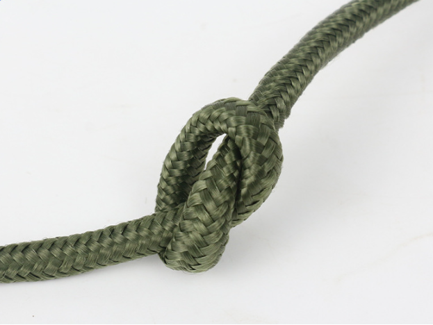 Green With Wire Core Heavy Duty Adjustable Clothesline Set (4 Pack) - 10m Steel Wire Core Nylon Rope with Hooks for Outdoor & Camping