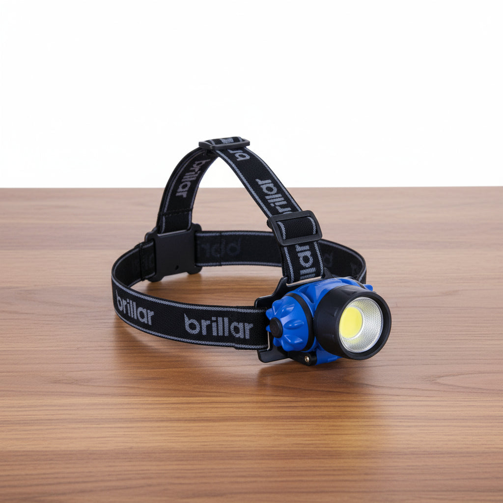 Brillar 3 Mode Headlamp - Blue