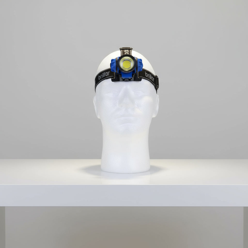 Brillar 3 Mode Headlamp - Blue
