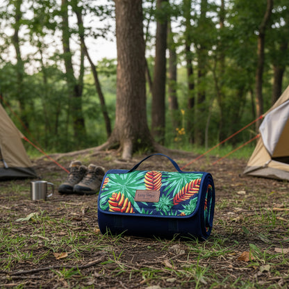 Lazy Dayz Fleece Picnic Rug - Mossman