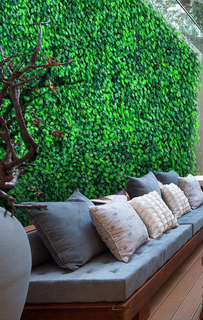 VEVOR Artificial Boxwood Panels, 14 PCS50.8x50.8cmBoxwood Hedge Wall Panels, PE Artificial Grass Backdrop Wall 4 cm , Privacy Hedge Screen for Decoration of Outdoor, Indoor, Garden, Fence, and Backyar