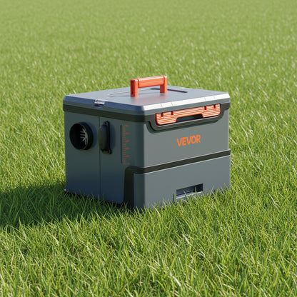 VEVOR Diesel Heater, 8KW, DC 12V/24V, All in One Portable Diesel Air Heater with Bluetooth APP Control, Remote Control and LCD Screen, 5 L Fuel Tank for Trucks, Vans, RVs, Campers, and Garages