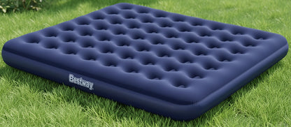 Bestway 2.03m x 1.83m x 22cm Air Mattress King Inflatable Air Bed Indoor/Outdoor Heavy Duty Durable Camping