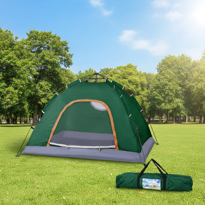 Weisshorn Camping Tent Instant Tent Pop up 2 Person Outdoor Hiking Tents Hiking Green