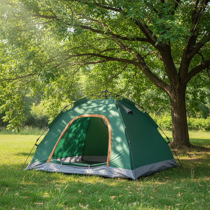 Weisshorn Camping Tent Instant Tent Pop up 2 Person Outdoor Hiking Tents Hiking Green